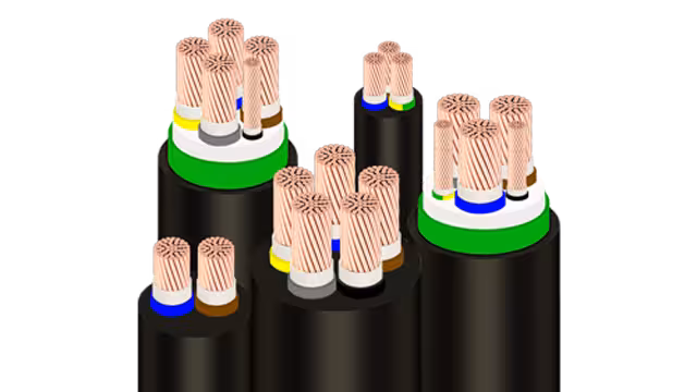 Cáp cao su YZW/CNR - Cu/NR/CPE 5x