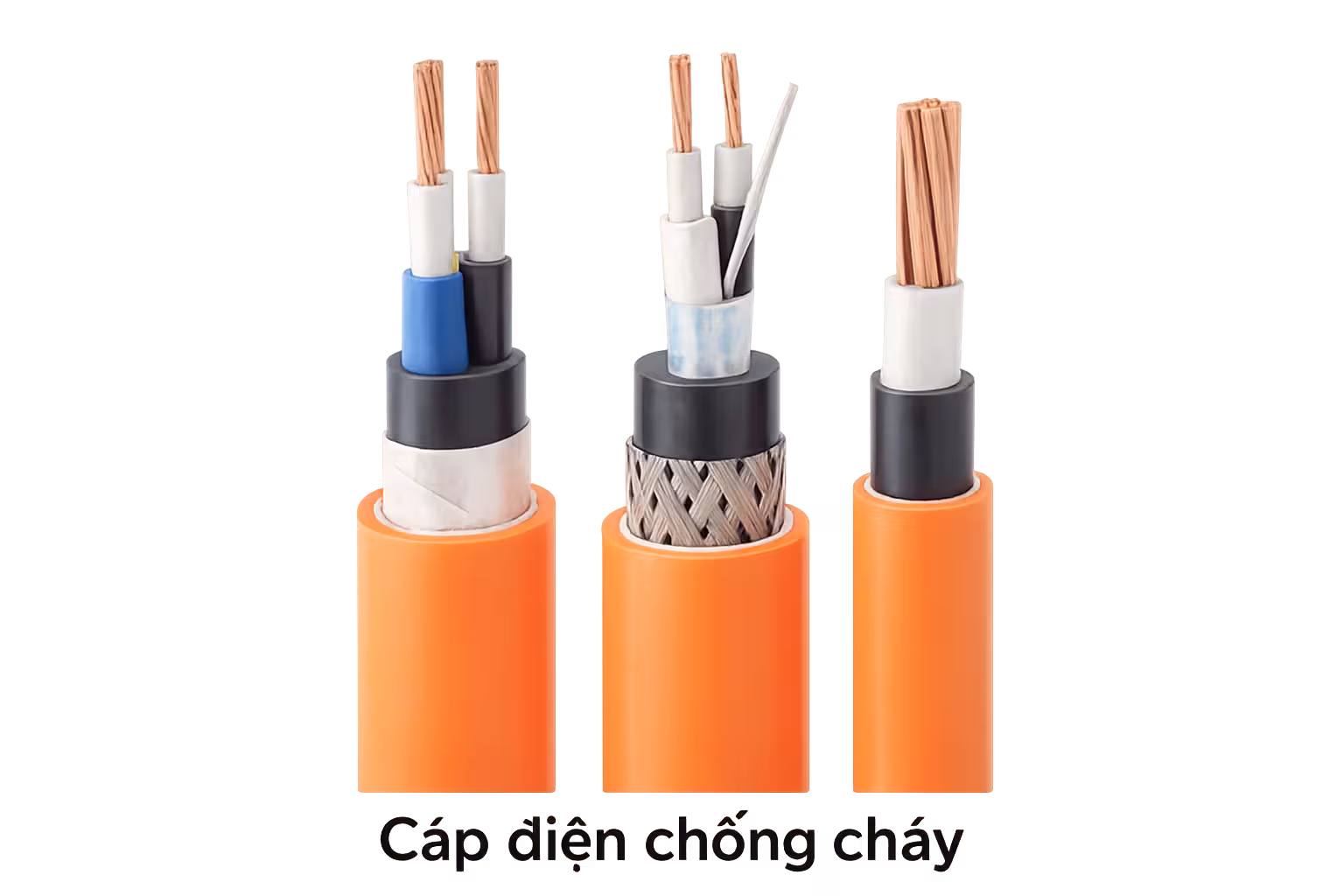 Cáp chống cháy chống nhiễu Mica-S/NH-KVVP